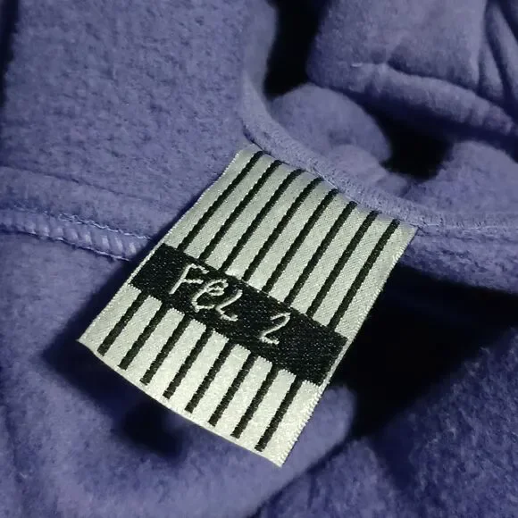 FEL 2 Purple Hooded Coat, Size M - Picture 7 of 7